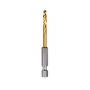 Milwaukee 48-89-4607 5/32" SHOCKWAVE™ Impact Duty RED HELIX™ Titanium Drill Bit