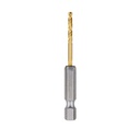 Milwaukee 48-89-4603 3/32" SHOCKWAVE™ Impact Duty RED HELIX™ Titanium Drill Bit