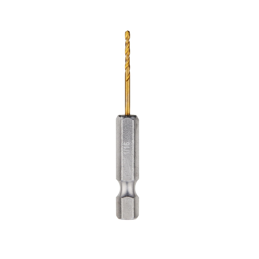 Milwaukee 48-89-4601 1/16" SHOCKWAVE™ Impact Duty RED HELIX™ Titanium Drill Bit