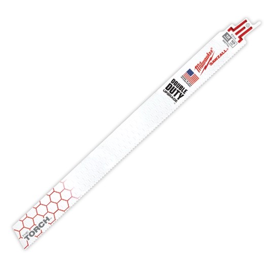 Milwaukee 48-01-2714 12" 10 TPI TORCH™ SAWZALL® Blade for Thick Metal Bulk 25