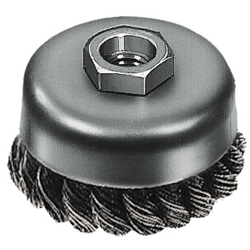 Milwaukee 48-52-5040 3" Knot Wire Cup Brush - Carbon Steel