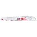 Milwaukee 48-01-2035 6" 5 TPI SAWZALL® Blade for Wood with Nails Bulk 25