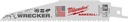 Milwaukee 48-01-2701 6" 7/11 TPI WRECKER™ SAWZALL® Blade for Multi-Material Bulk 25