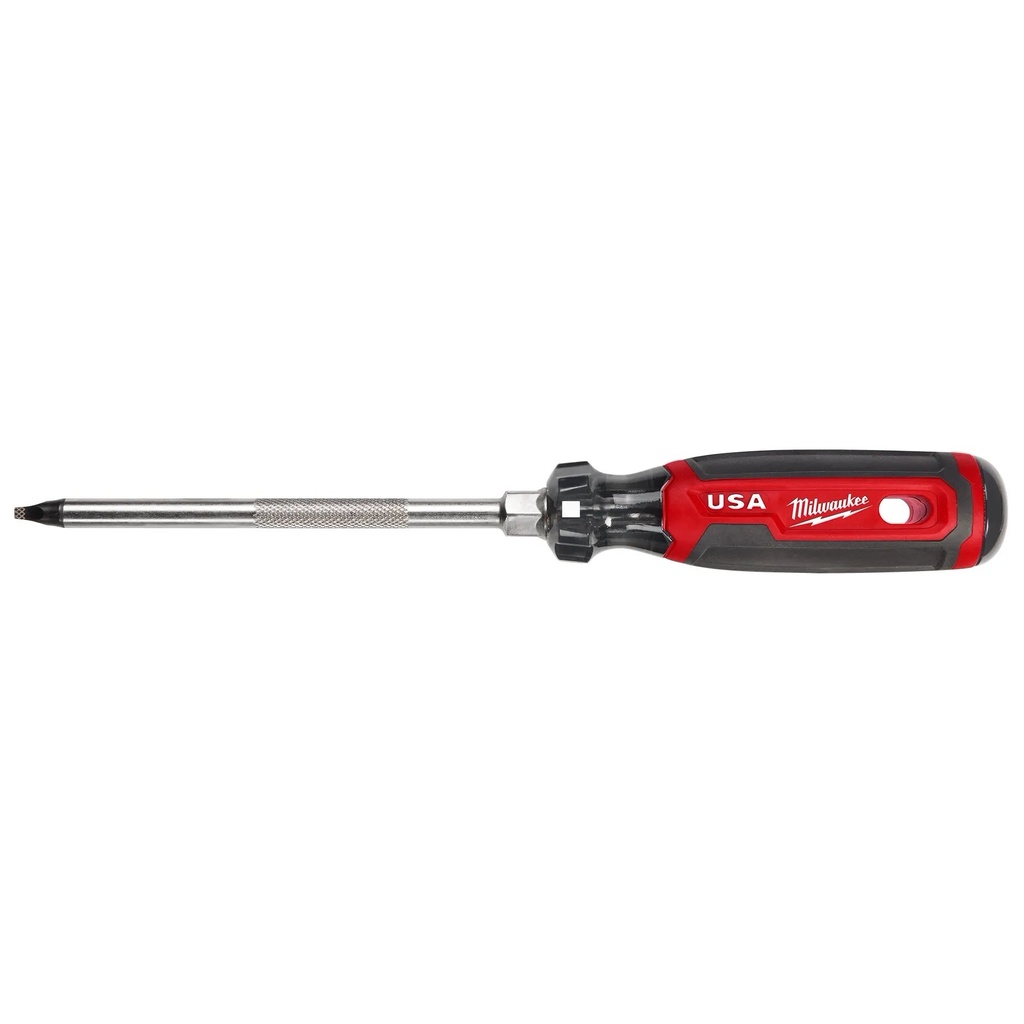 Milwaukee MT219 #3 Square 6" Cushion Grip Screwdriver (USA)