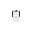 Milwaukee 45-34-9123 1/2" Drive 22MM Metric 6-Point Socket with FOUR FLAT™ Sides