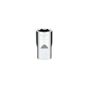 Milwaukee 45-34-9116 1/2" Drive 15MM Metric 6-Point Socket with FOUR FLAT™ Sides