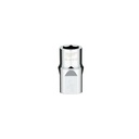 Milwaukee 45-34-9100 1/2" Drive SAE 6-Point Socket with FOUR FLAT™ Sides
