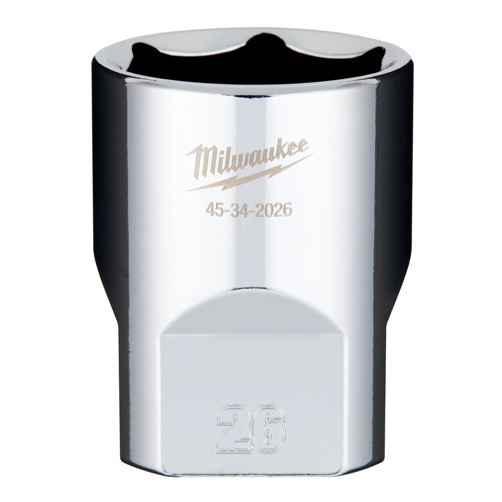 Milwaukee 45-34-2026 1/2" Drive 26mm Socket