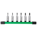 Milwaukee 48-22-9530 6pc 1/4" Drive TORX® Bit Socket Set