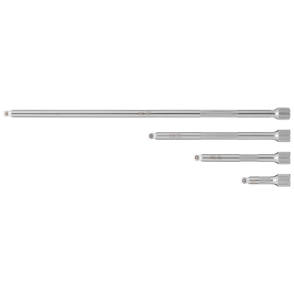 Milwaukee 48-22-9350 4pc 1/4” Drive Wobble Extension Set