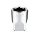 Milwaukee 45-34-9040 1/4" Drive 14mm Metric Socket with FOUR FLAT™ Sides