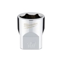Milwaukee 45-34-9087 3/8" Drive 17mm Metric Socket with FOUR FLAT™ Sides