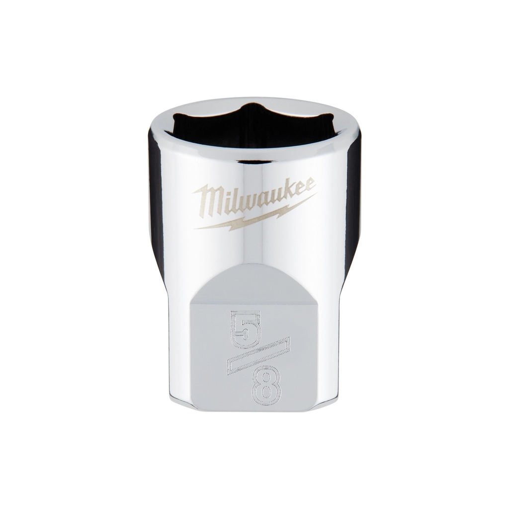 Milwaukee 45-34-9066 3/8" Drive 5/8" SAE Socket with FOUR FLAT™ Sides