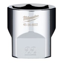 Milwaukee 45-34-8022 3/8" Drive 22mm Socket
