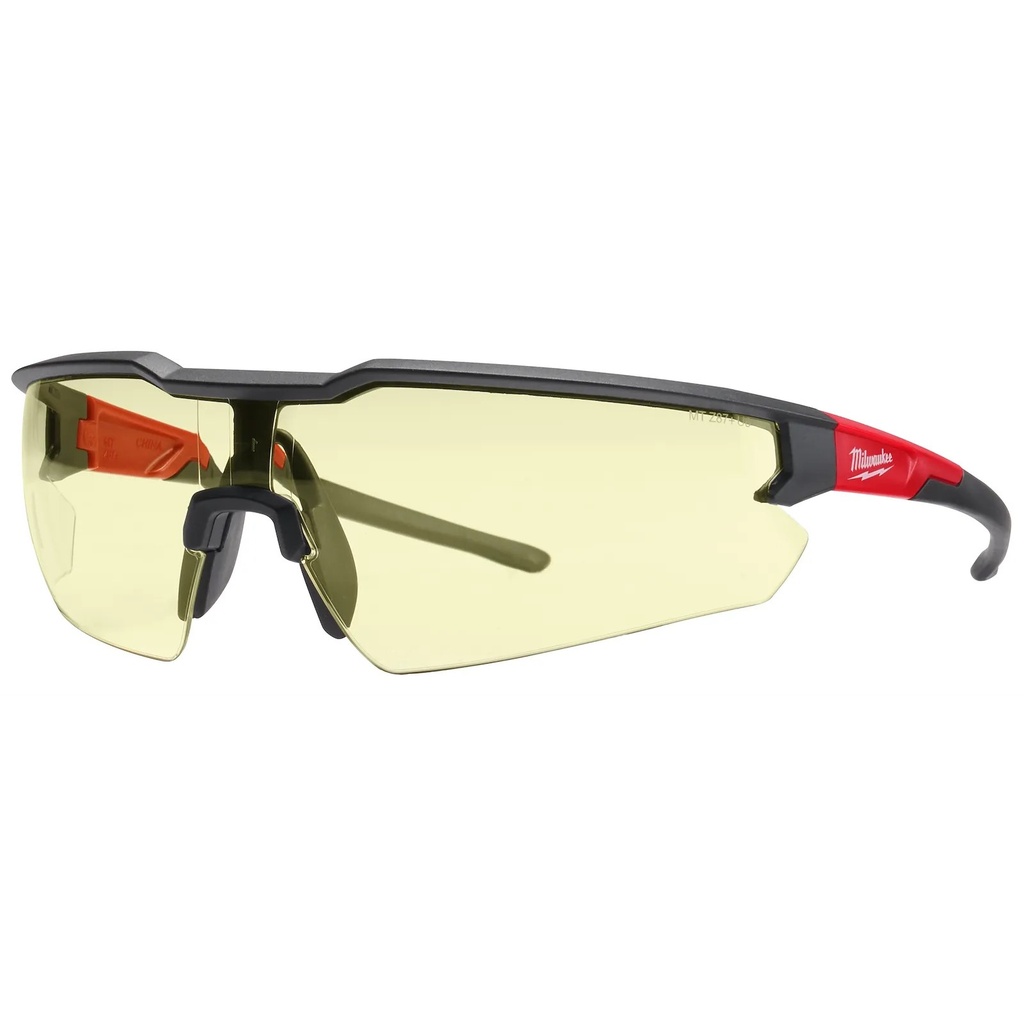 Milwaukee 48-73-2101 Safety Glasses - Yellow Anti-Scratch Lenses (Polybag)