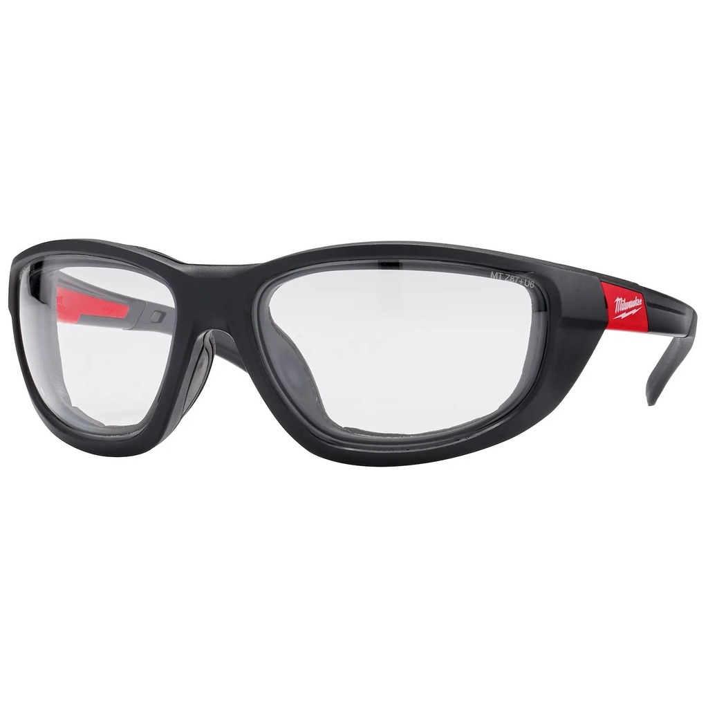 Milwaukee 48-73-2041 Clear Performance Safety Glasses with Gasket (Polybag)