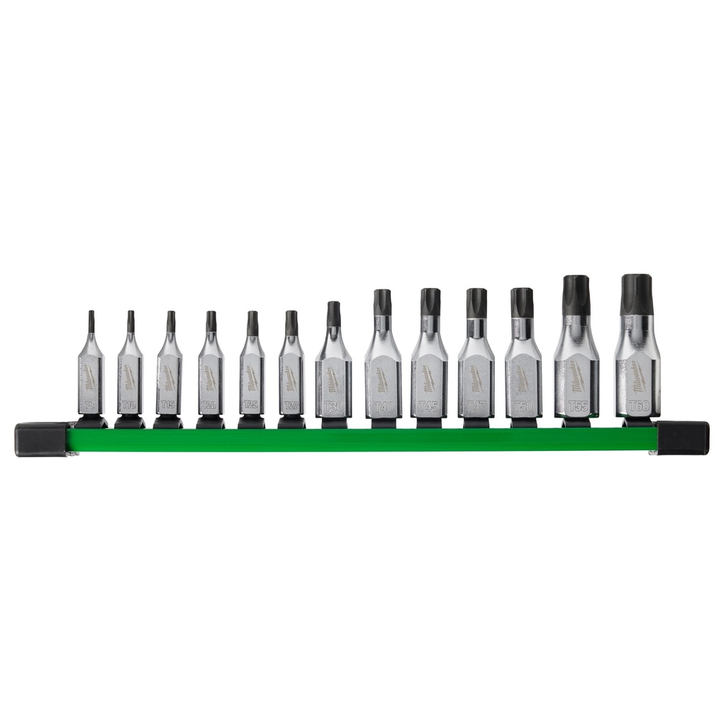 Milwaukee 48-22-9532 13pc 1/4" and 3/8" Drive TORX® Bit Socket Set