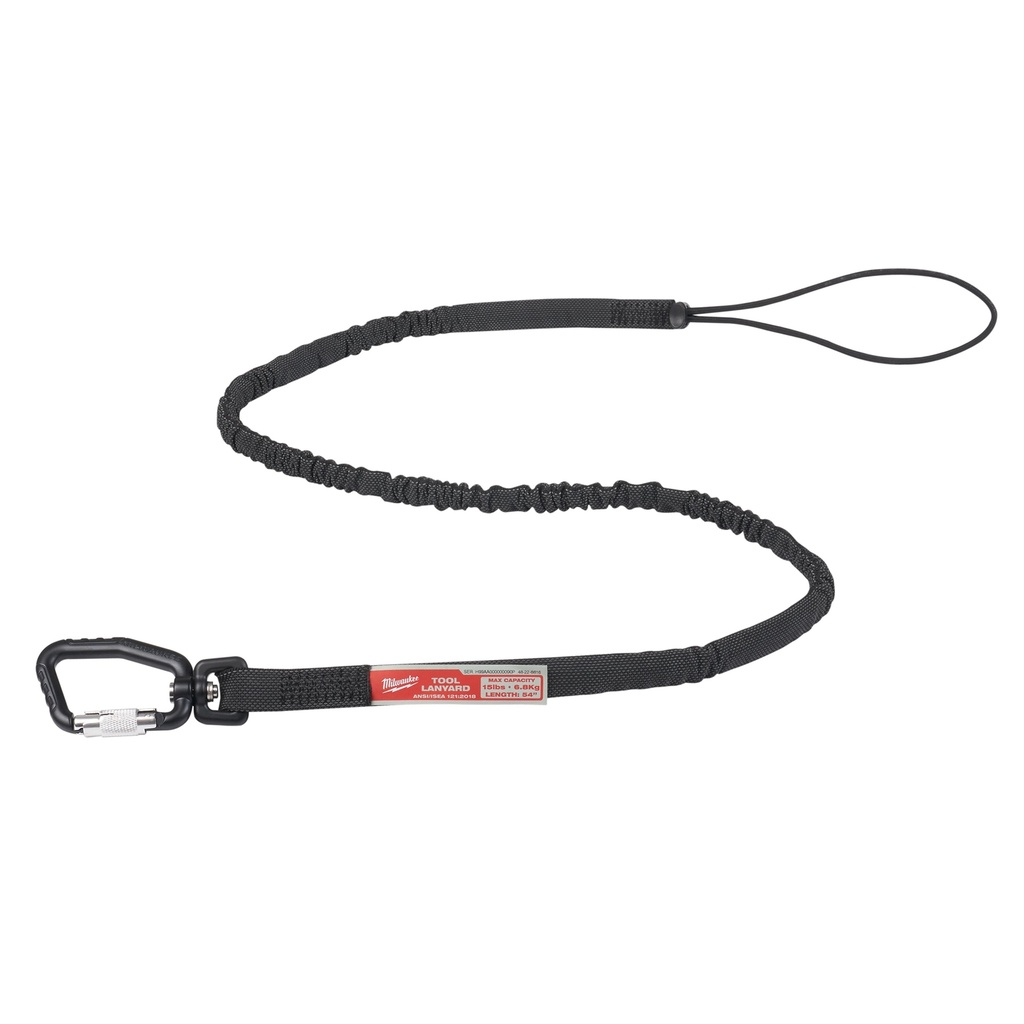 Milwaukee 48-22-8816 15lbs 54" Extended Reach Locking Tool Lanyard