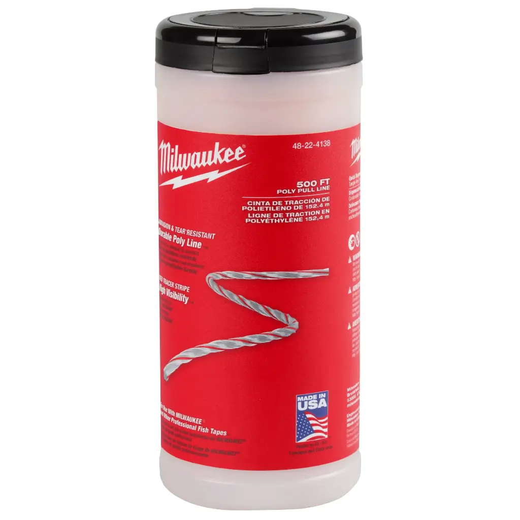 Milwaukee 48-22-4138 500' Poly Pull Line