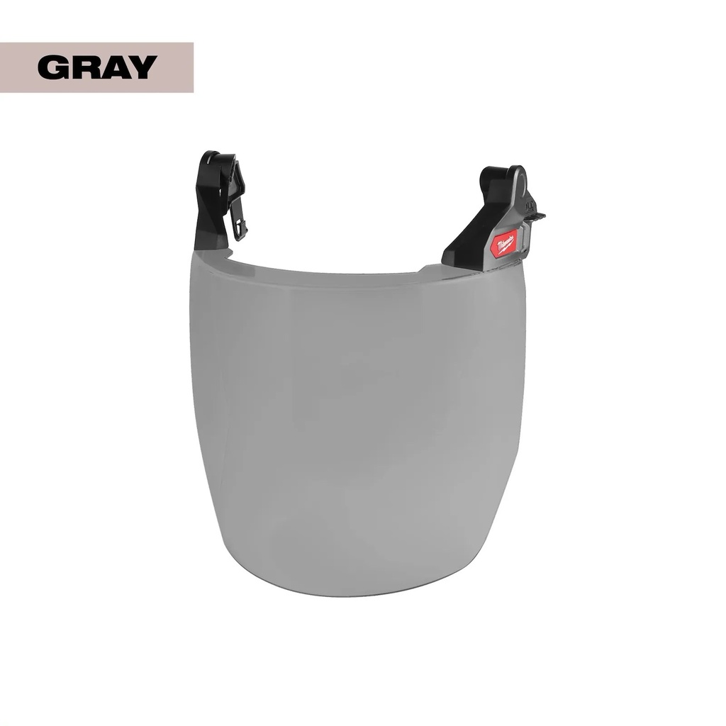 Milwaukee 48-73-1426 BOLT™ Full Face Shield - Gray Dual Coat Lens (Compatible with Milwaukee® Safety Helmet [No Brim])