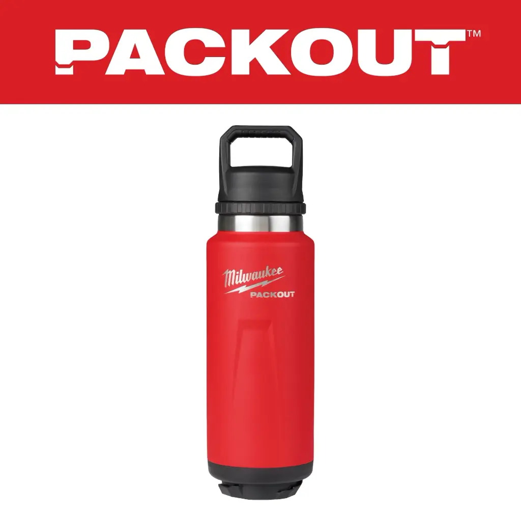 Milwaukee 48-22-8397R PACKOUT™ 36oz Insulated Bottle with Chug Lid
