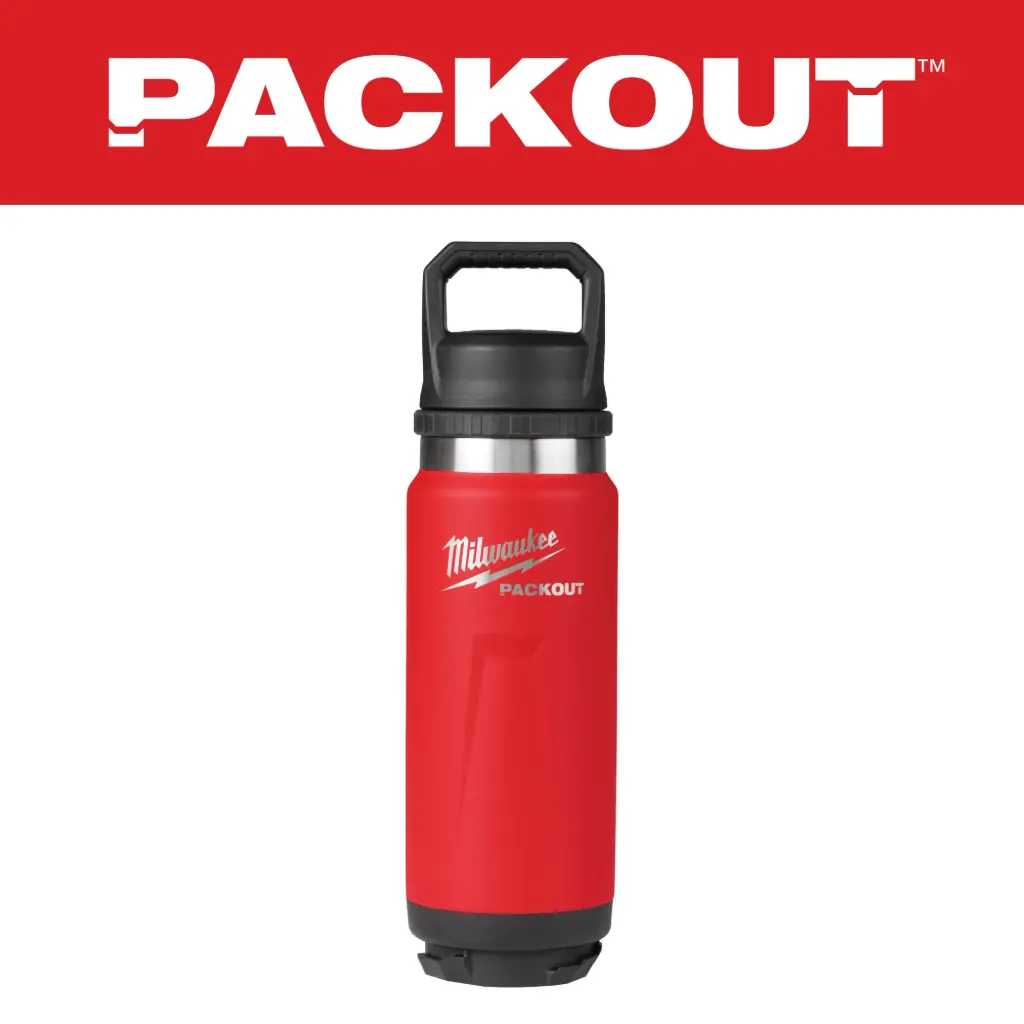 Milwaukee 48-22-8396R PACKOUT™ 24oz Insulated Bottle with Chug Lid