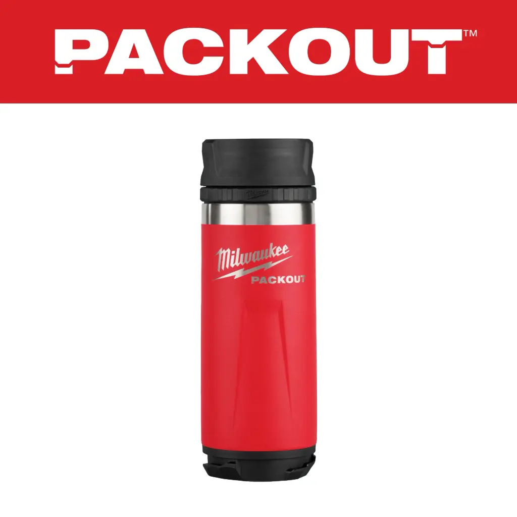 Milwaukee 48-22-8395R PACKOUT™ 18oz Insulated Bottle with Sip Lid