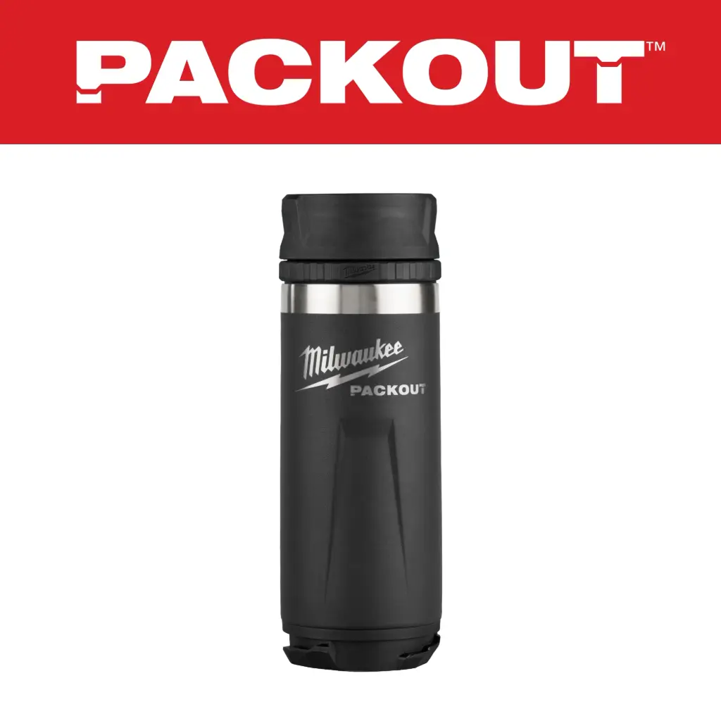 Milwaukee 48-22-8395B PACKOUT™ 18oz Insulated Bottle with Sip Lid