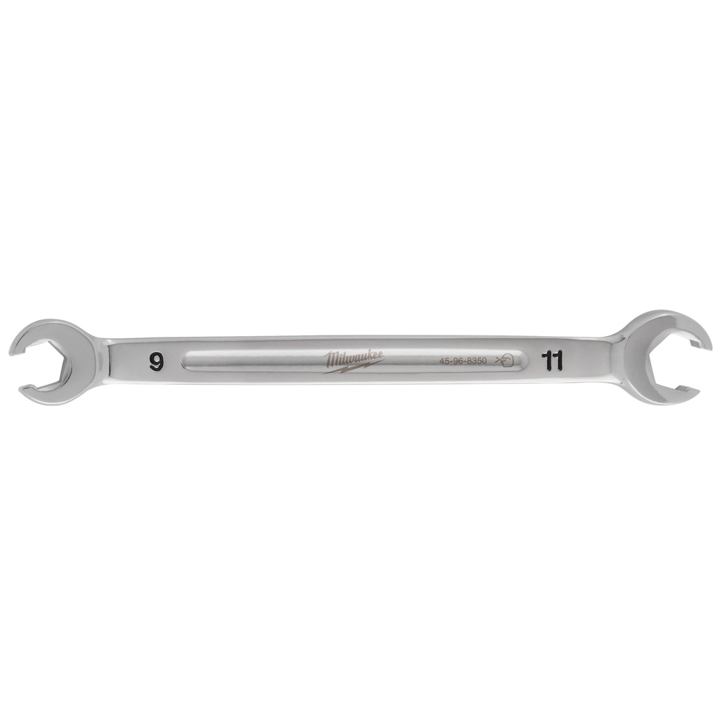 Milwaukee 45-96-8350 9mm X 11mm Double End Flare Nut Wrench