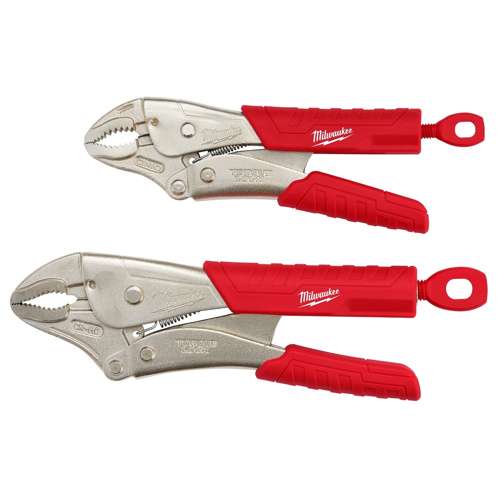 Milwaukee 48-22-3402 2PC TORQUE LOCK™ Curved Jaw Locking Pliers Set