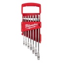 Milwaukee 48-22-9406 7pc Ratcheting Combination Wrench Set - SAE
