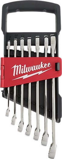 Milwaukee 48-22-9507 7pc Combination Wrench Set - Metric