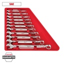 Milwaukee 48-22-9411 11pc SAE Combination Wrench Set