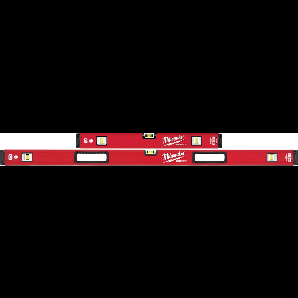 Milwaukee MLBXSM48 24" / 48" REDSTICK™ Magnetic Box Level Set