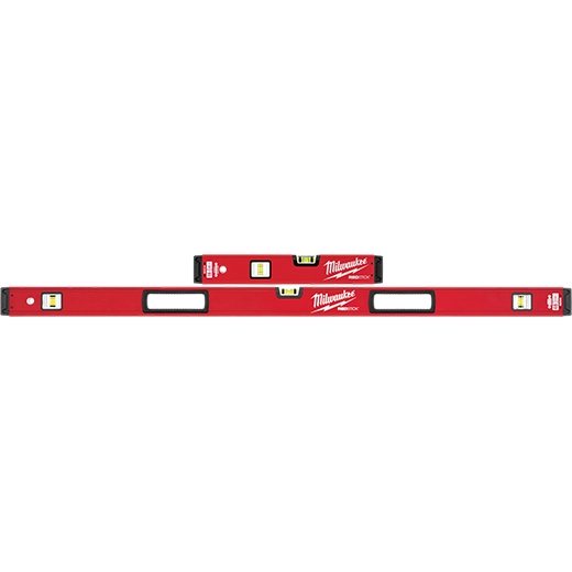 Milwaukee MLBXS1648 16" / 48" REDSTICK™ Compact Box Level Set