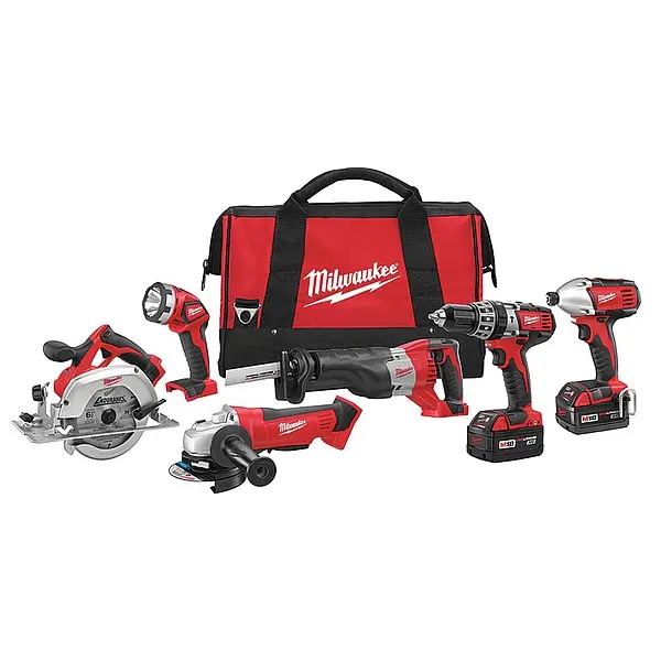 Milwaukee 2696-26 M18™ Cordless 6-Tool Combo Kit