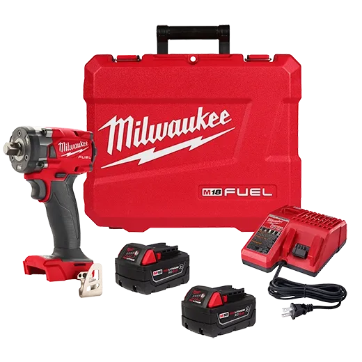 Milwaukee 2855P-22R M18 FUEL™ 1/2 " Compact Impact Wrench w/ Pin Detent Kit