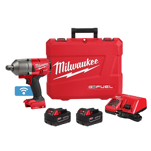 Milwaukee 2864-22R M18 FUEL™ w/ ONE-KEY™ High Torque Impact Wrench 3/4" Friction Ring Kit