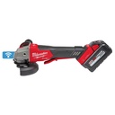 Milwaukee 2882-22 M18 FUEL™ 4-1/2" / 5" Braking Grinder w/ ONE-KEY™ Paddle Switch, No Lock