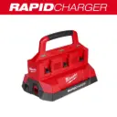 Milwaukee 48-59-1809 M18™ Six Bay Rapid Charger w/ PACKOUT™ Compatibility