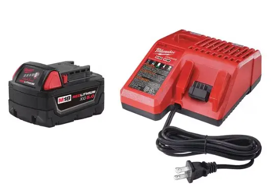 Milwaukee 48-59-1850 M18™ REDLITHIUM™ XC5.0 Starter Kit