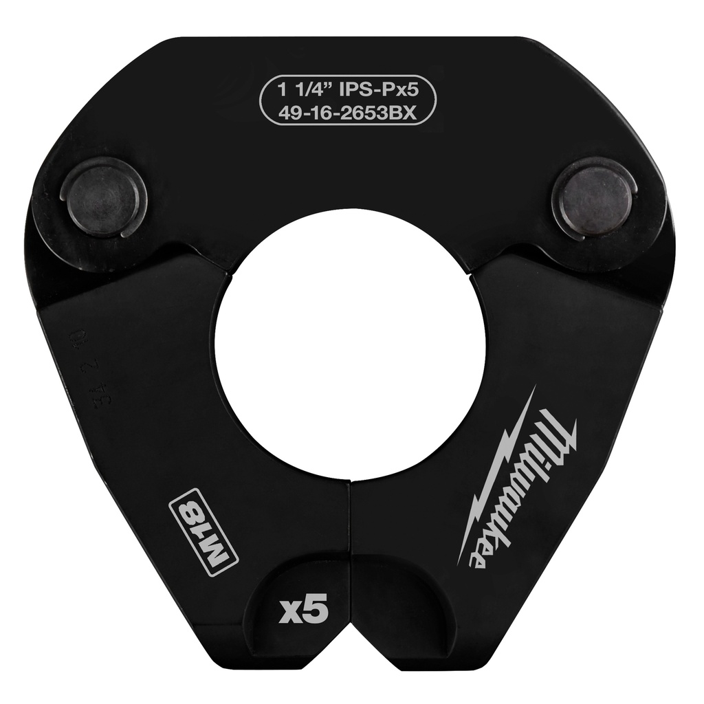 Milwaukee 49-16-2653BX 1-1/4" IPS-P Pivoting Press Ring for M18™ FORCE LOGIC™ Press Tools