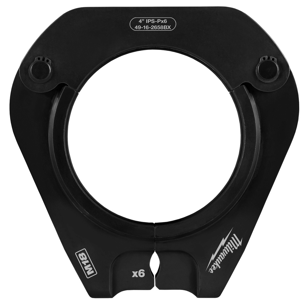 Milwaukee 49-16-2658BX 4" IPS-P Pivoting Press Ring for M18™ FORCE LOGIC™ Long Throw Press Tool
