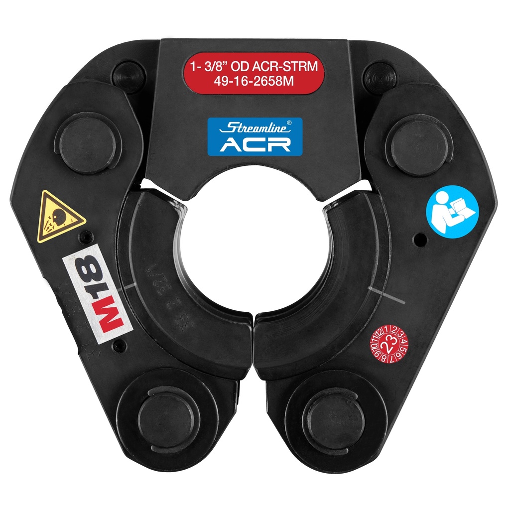 Milwaukee 49-16-2658M 1-3/8" Streamline® ACR Press Ring for M18™ FORCE LOGIC™ Press Tools