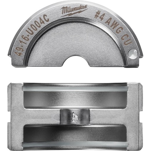 Milwaukee 49-16-U004C #4 Copper U Style Die
