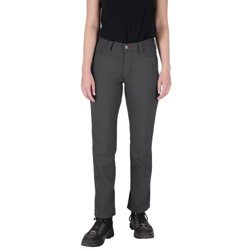 Milwaukee F650G-12R Women's Work Pants - Gray 12