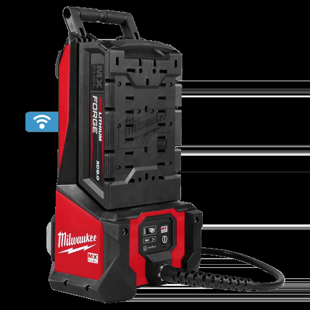 Milwaukee MXF372-2XC MX FUEL™ High Cycle Concrete Vibrator Kit