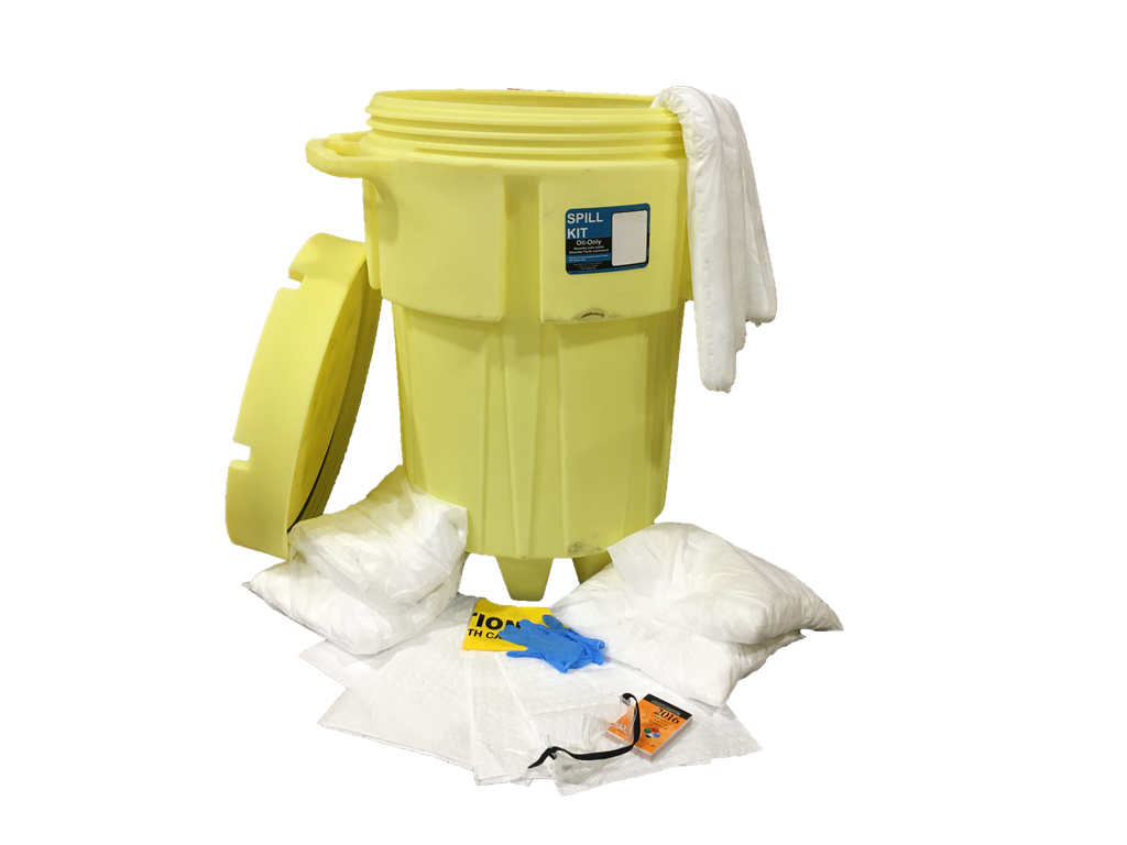 95 Gallon Wheeled Overpack Spill Kit, Oil Only 