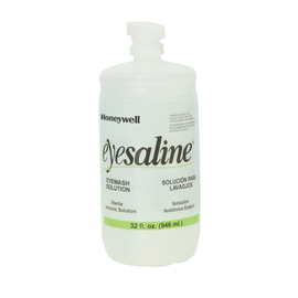 Honeywell Eyesaline Single Use Eyewash Bottle 32oz