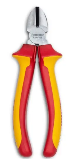 CRESCENT PLIER, 7", DIAGONAL, INSULATED